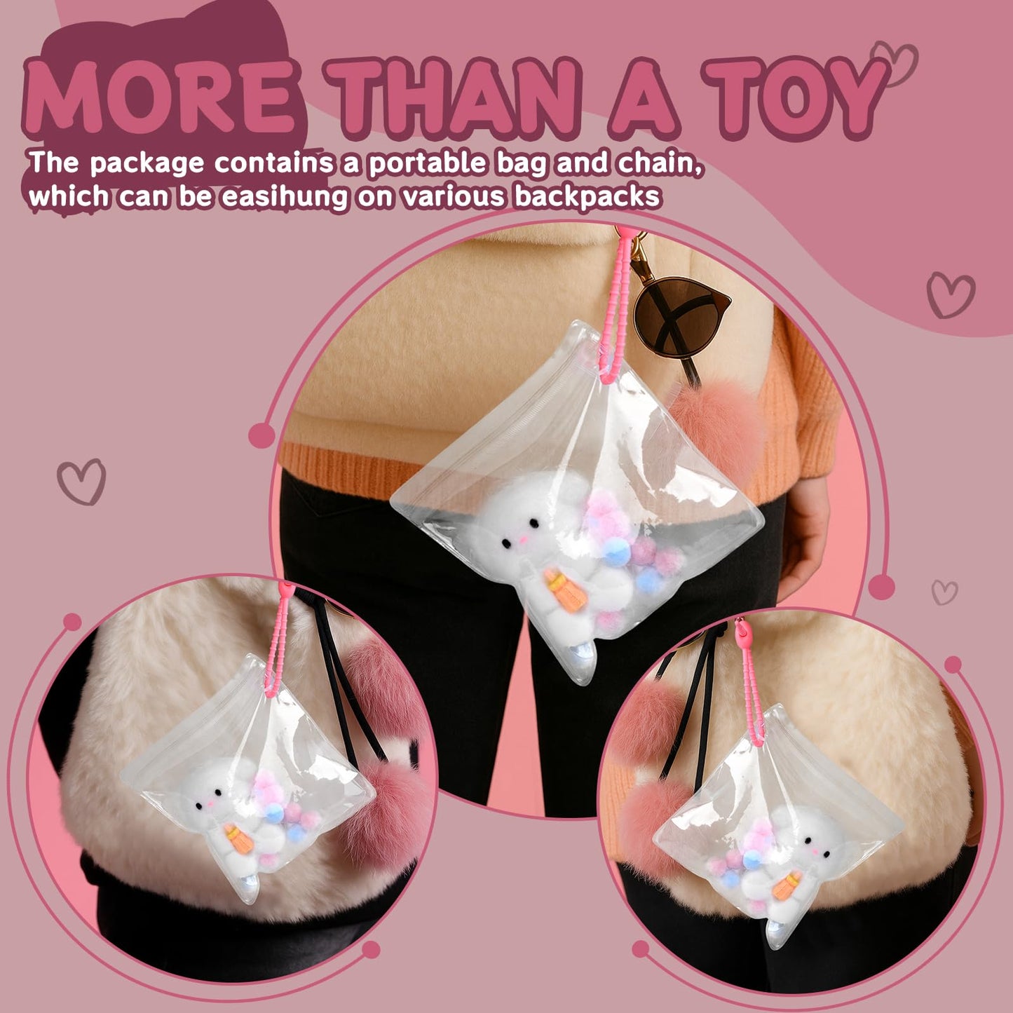 Handmade Cute Taba Squishy Toys,Handmade Squishies Toys, Ultra Soft Squishy Toys, Silicone Squeeze Toys, Gifts (Puppy)