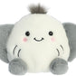 Aurora Adorable Palm Pals Flapjack Stingray Stuffed Animal - Pocket-Sized Play - Collectable Fun - White 5 Inches