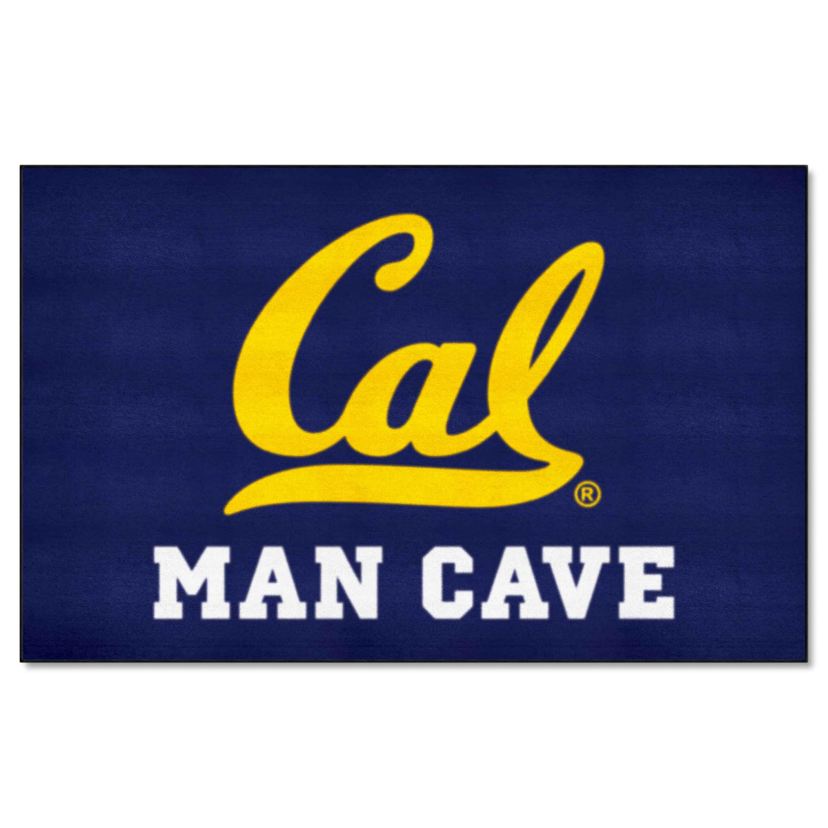 FANMATS 17292 Cal Golden Bears Man Cave UltiMat Rug - 5ft. x 8ft. | Sports Fan Area Rug, Home Decor Rug and Tailgating Mat