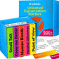 Quokka Conversation Cards Game - Universal Edition| 500 Questions | Premium Version | Share Thoughts - Fun Talking Board Game For Family Night