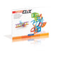 Guidecraft PowerClix Frames Magnetic Building Blocks Set, 74 Piece Magnetic Tiles, Stem Educational Construction Toy