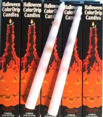 Halloween Color Drip Candles Set 0f 6 Candles 10