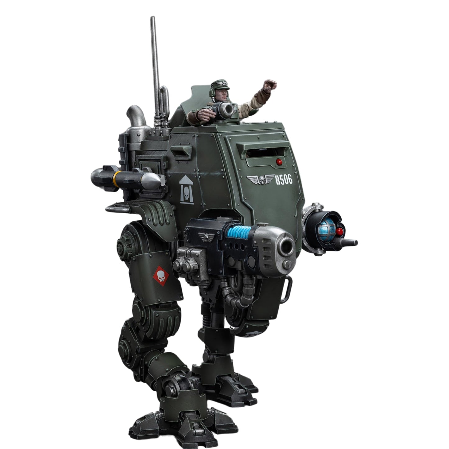 JOYTOY Astra Militarum Cadian Armoured Sentinel Action Figure Model JT8940, 1/18 Scale, Durable ABS, Unisex Gift for Adults
