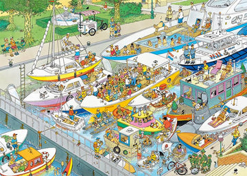 Jumbo, Jan Van Haasteren - The Locks, Jigsaw Puzzles For Adults, 1000 Piece