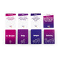 WHAT DO YOU MEME? Let's Get Deep® Family Edition - Conversation Cards, Medium, Purple, Cardstock, Model DEEP4011