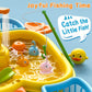 3-In-1 Play Sink With Running Water, Kids Kitchen Sink Toys With Electric Duck Faucet, Pretend Play Kitchen Accessories, Play Fo