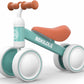 Bekilole Baby Balance Bike Toys For 1 Year Old Boy Gifts, 12-24 Month Toddler Balance Bike, No Pedal 4 Silence Wheels&Soft Seat First Riding On Toys, One Year Old Boy Birthday Gifts, Green & Brown