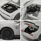 Erbadihago Toy Car Challenger Hellcat 1/32 Alloy Model Car With Light And Sound Collectible Model Cars Pull Back Toy Vehicles Fo