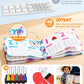 Joycat Preschool Learning Activities 48 Reusable Pages, Handwriting Practice For Kids Toddlers, Tracing Letter Number Workbooks, Educational Autism Busy Book, Learning Gift Toys For 3 4 5 Year Olds