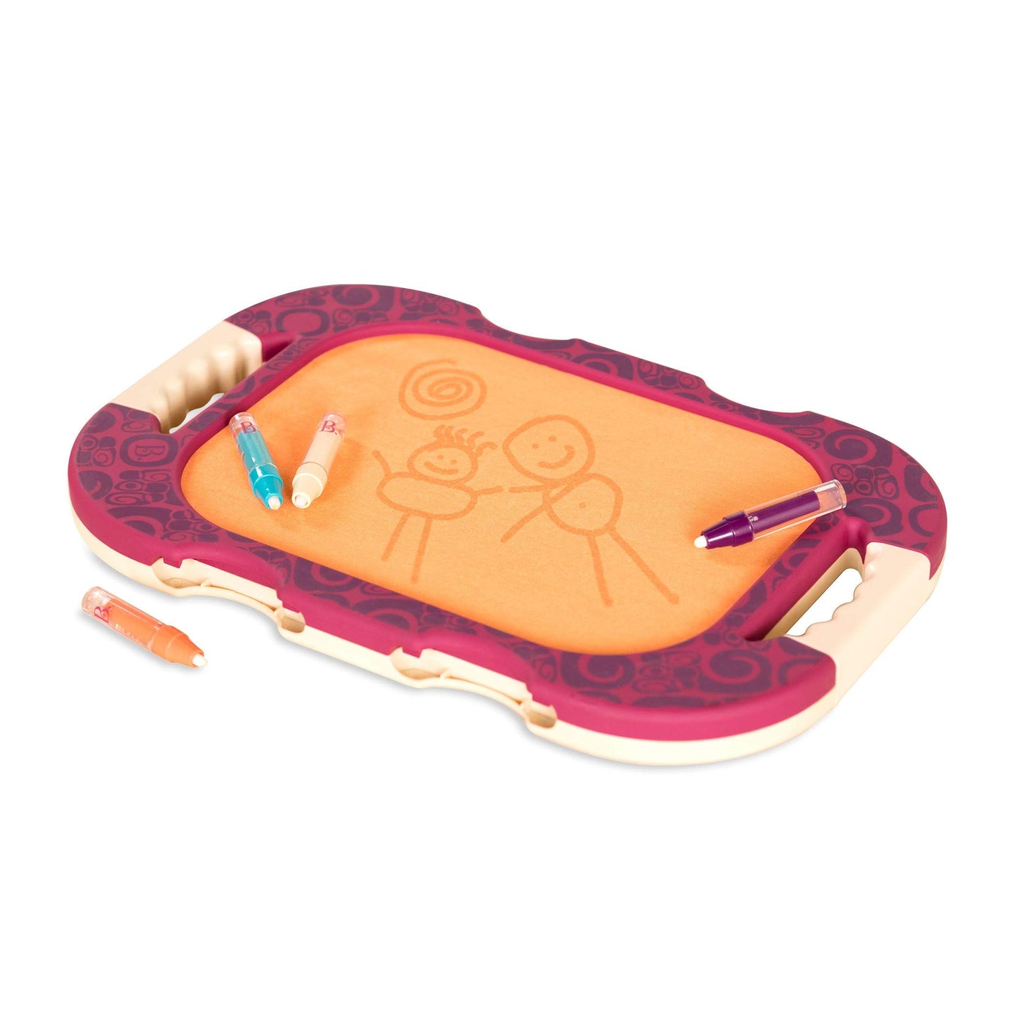 B. toys- Water Doodler- Creative Portable Drawing Board - Kids Water Painting Writing Doodle Board Toy - Perfect Travel Toys for