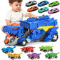 Dinosaur Toys Car for Kids 3-8 Year Old Boy Gift, Toddler Toys for 3 4 5 6 Years Old Boys & Girls Transport Dino Truck with 12 m