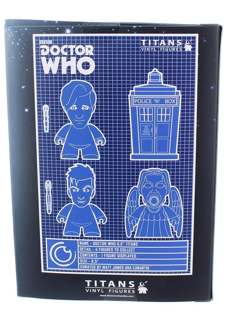 Doctor Who Titan Vinyl Figure- 10Th Doctor (4.5'')