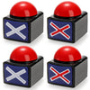 Cididu 4 Pack Game Answer Buzzers  Answer Button Props for Game Show  Trivia Quiz Got Talent Buzzer  Buzzer Alarm Buttons with Sound and Light  Party Contest Prop Toy Perfect for Kids mature-themed