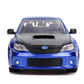 Jada Toys Rubber Tires 1:24 Fast & Furious - Brian'S Subaru Impreza Wrx Sti, Blue (99514)