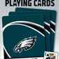 Masterpieces - Nfl Playing Cards, Officially Licensed Philadelphia Eagles Football Deck, Family Games For Adults And Kids, Stand