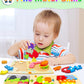 Yetonamr Wooden Toddler Puzzles Gifts Toys For 1 2 3 Years Old Boys Girls, 8 Vehicle Shape Montessori Toys Educational Blocks Kids Toys Gift Baby Learning Toy Age 1-3, 2-4