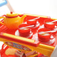 PowerTRC Tea Set Toy for Little Girls, Tea Trolley Cart w/ Tea Pots Cups Accessories, Tea Party Kitchen Pretend Play Set Gifts f