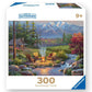 Ravensburger Riverside Livingroom Puzzle - Part Of Great Outdoors Series | Unique 300 Piece Challenge For Adults | Softclick Technology Eco-Friendly Materials