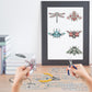 Piececool 3D Puzzles For Adults, 6Pcs/Lots Insect Themed Brooches Metal Models Building Kits, Interesting Assembling Crafts Set With Tools For Beginners, Great Gifts