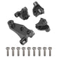 Vgoohobby Aluminum Alloy Axle Mount Set Suspension Links Stand Compatible with TRX-4 TRX-6 8227 1/10 RC Crawler Car Upgrade Part