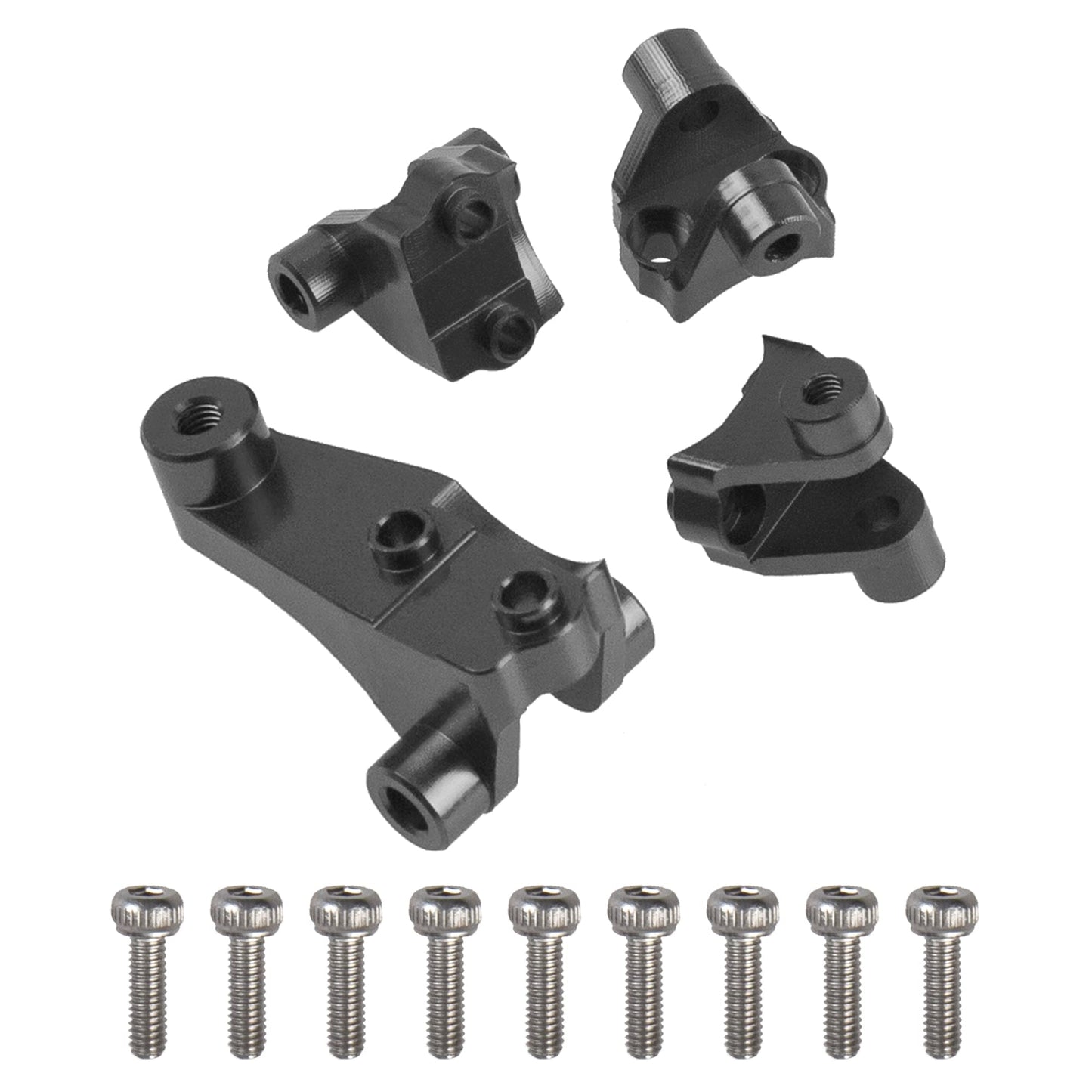 Vgoohobby Aluminum Alloy Axle Mount Set Suspension Links Stand Compatible with TRX-4 TRX-6 8227 1/10 RC Crawler Car Upgrade Part