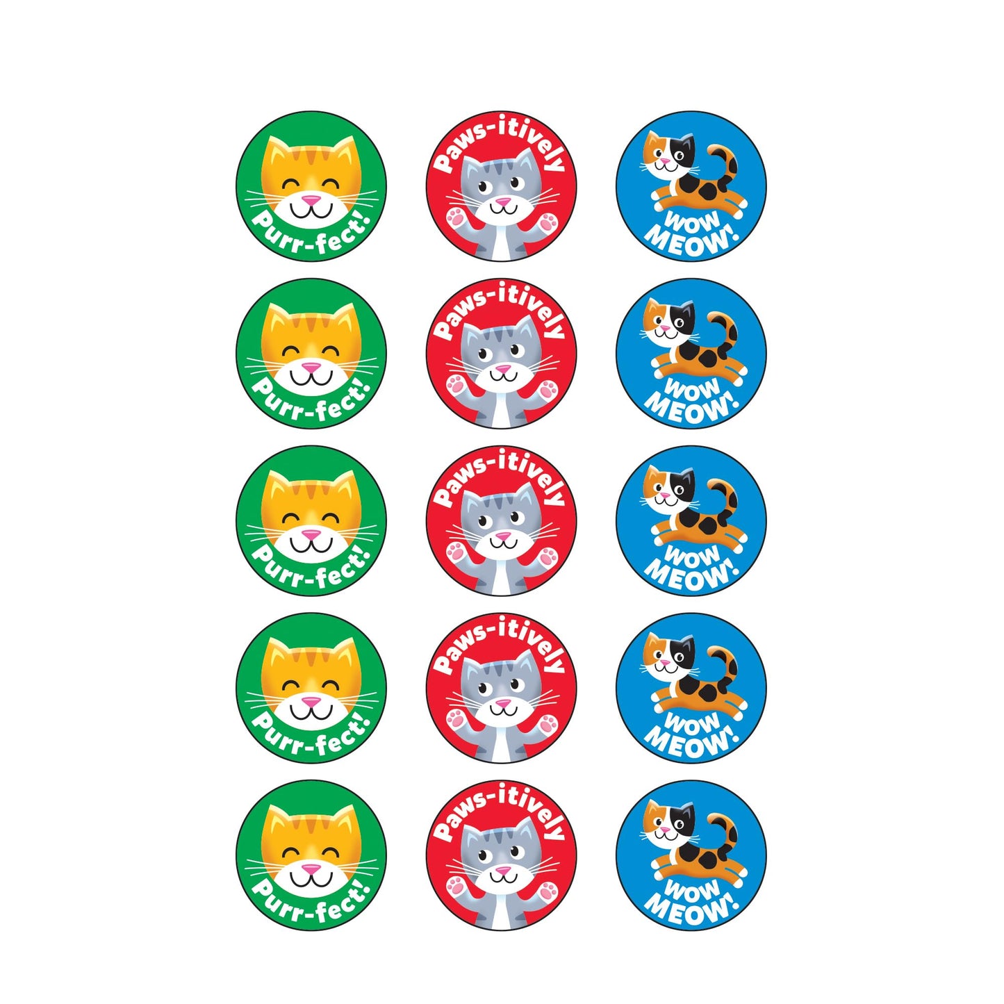 Trend Purr-FECT Pets/Cinnamon Stinky Stickers, Classroom Incentives, 60 Count