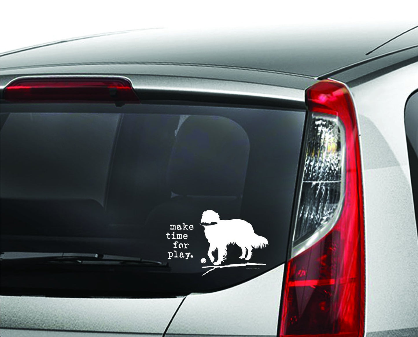 Enjoy It LLC 19019CS Make Time for Play Car Sticker