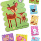 Intelliskills 24 Pieces Stick Puzzle Animals & Babies |Fun Way to Learn Number & Animal & Their Babies Names| Multicolour, 3+ Ye