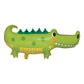 Alligator Birthday Party Shaped Mylar Balloon, 1 ct