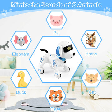 Britik Robot Dog Toys For Kids 8 9 10 11 12, Remote Control Dogs, Robot Dog For Kids 8-12, Pet Robotic, Electric Dog Toy, Roboti