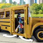 Playmobil School Bus 2022 Model - Multicoloured Plastic Toy for Kids
