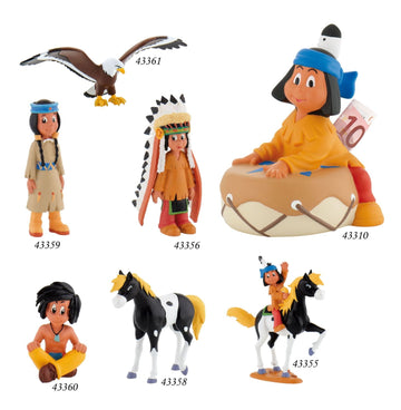 Bullyland Yakari With Little Thunder Action Figure