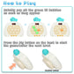 HLXY Quick Push Pop Game Fidget Toy - 12 Modes LED Light, Medium Green, ABS - Ideal Christmas Gift for Kids 6-12 Years Old