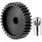 Brkrc Steel 32P 5Mm Pinion Gear 25T 26T 28T 29T 30T 31T 32T 33T 34T 35T 36T 37T 38T Motor Gears For 1/10 1/8 Rc Car Parts (34T)
