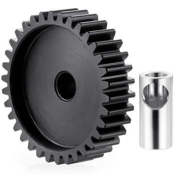 Brkrc Steel 32P 5Mm Pinion Gear 25T 26T 28T 29T 30T 31T 32T 33T 34T 35T 36T 37T 38T Motor Gears For 1/10 1/8 Rc Car Parts (34T)