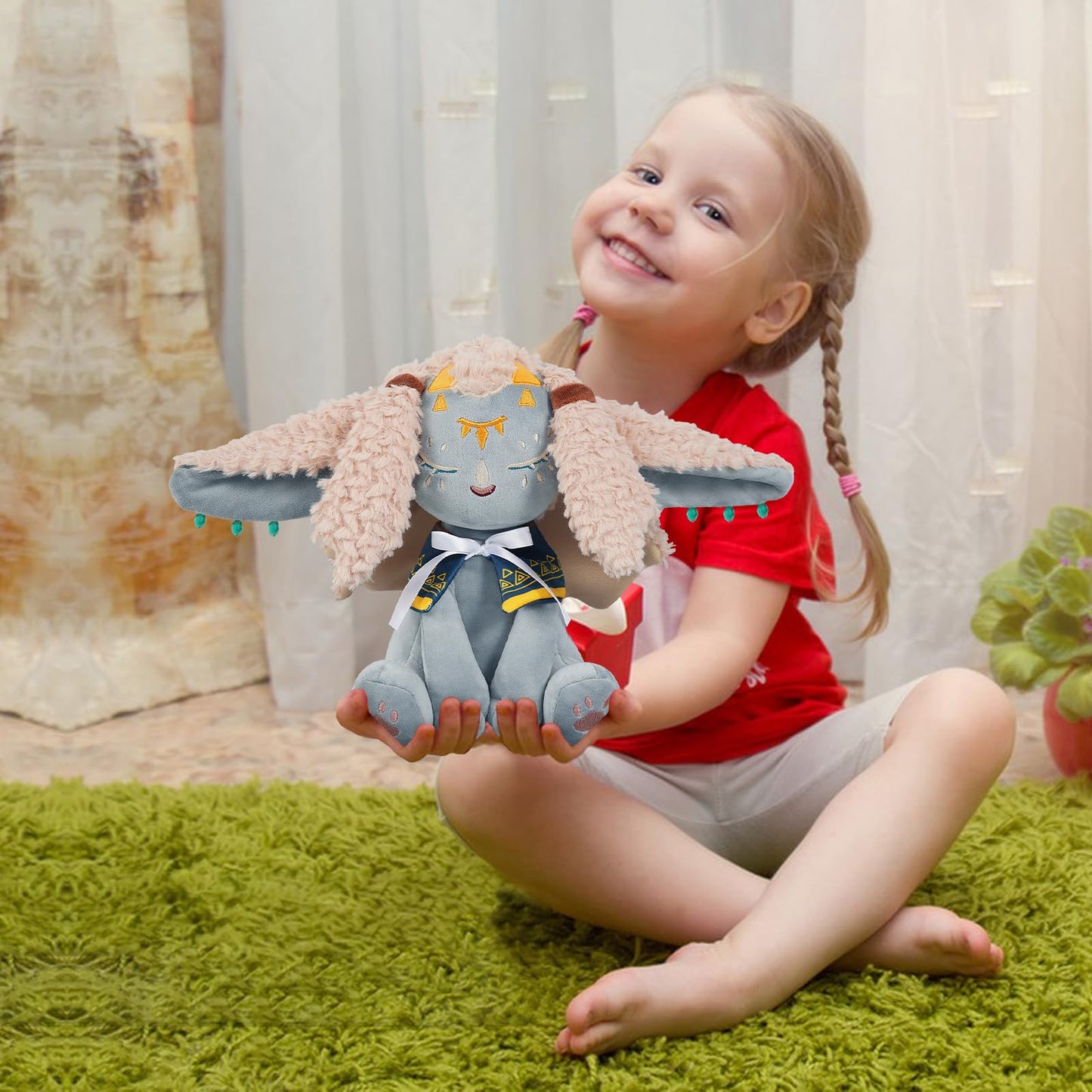 Nadou Tloz Rauru Plush, Exquisite King Rauru Stuffed Animal Plush 9.8 Inches, A Collection Commemorative Gift For Children And F