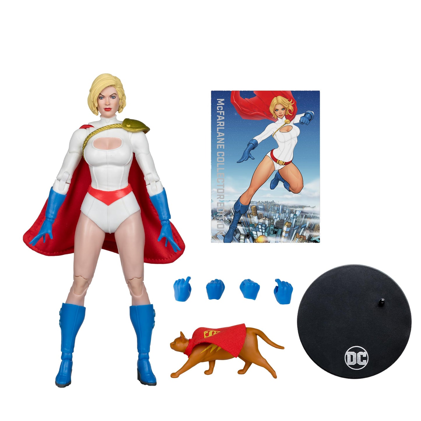 McFarlane Toys DC Multiverse Power Girl Action Figure 7in Collector Edition #31 Multicolor Plastic