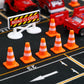 50PCS Mini Traffic Cones, Mini Construction Cones, Mini Orange Cones, Small Traffic Cones, Kids Educational Cognitive Road Sign
