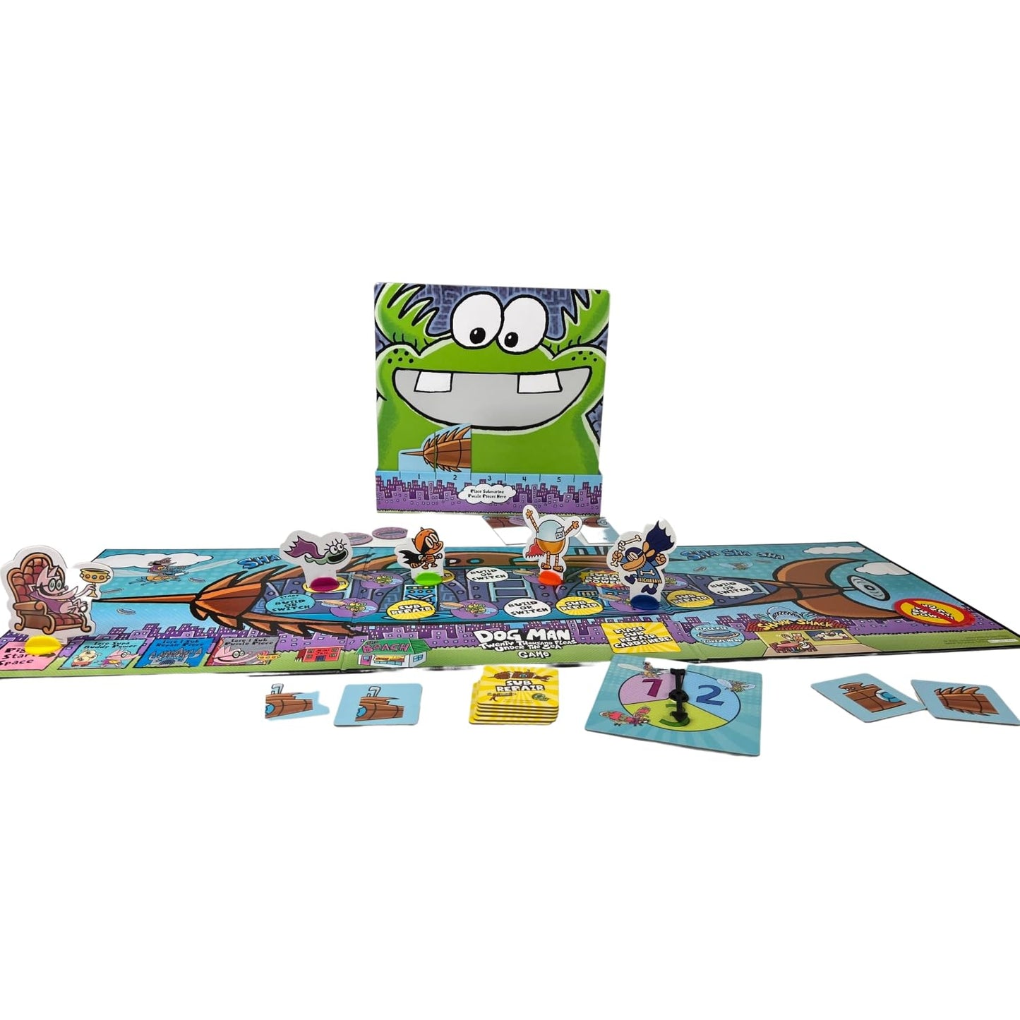 University Games, Dog Man Twenty Thousand Fleas Under The Sea Game, Based On The Book By Dav Pilkey