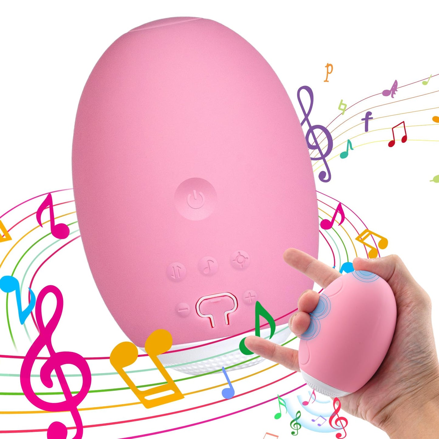 Aluabi Electronic Thumb Piano,Electronic Handy Piano For Music Beginner, 5-Keys 13 Kinds Of Musical Instruments Pocket Piano,Portable Educational Piano Keyboard Finger Piano, Gift For Kids And Adults