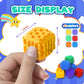 Fidget Cube Toys For Kids Adults Textured Silicone Sensory Cubes Quiet Fidgetstoys For Autism Adhd Teen Silent Office Stress Toy