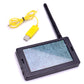 Readytosky 4.3'' FPV Monitor 48CH 480 x 272 LCD Reciever Monitor Auto Search with OSD Built-in Battery+Sunshade Hood for FPV Dro