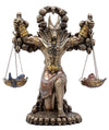 Pacific Giftware Ancient Egyptian God Of Underworld Anubis Guardian Of Scales Figurine 8.5 Inches (Bronze)