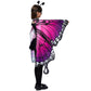 Spooktacular Creations Purple Butterfly Wing Kids  Halloween Butterfly Costume for Girls with Lace Mask and Bug Headband for Halloween Costume Party
