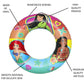 Toy Deals Usa Princess Swim Ring -2Pack- Swim Tube, Inflatable Tubes Floaties, Swimming Rings, Pool Toys Floats For Kids, Pool I