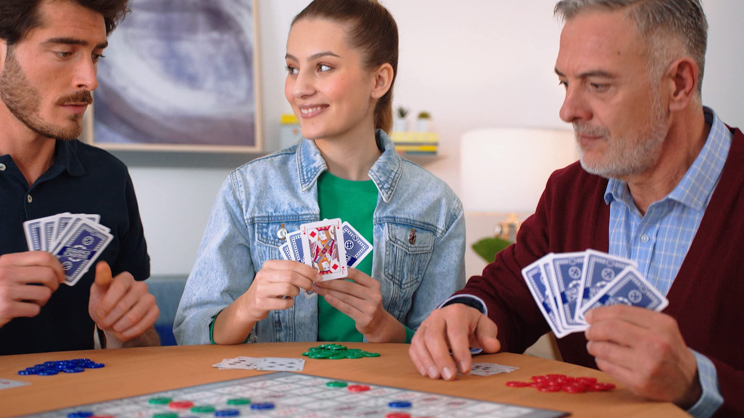 Sequence- Original Sequence Game With Folding Board, Cards And Chips By Jax ( Packaging May Vary ) White, 10.3 X 8.1 X 2.31
