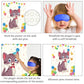 Morcheiong Pin The Tail On The Cat Birthday Party Game With 48 Hats, Cat Themed Birthday Party Favors Supplies Decorations For Kids