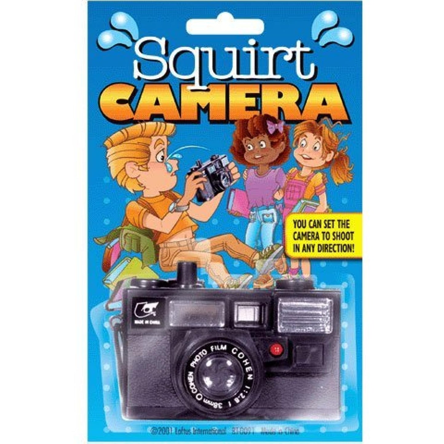 Loftus Small Squirt Camera Novelty Item