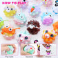 Kissfree 18 Pack Animal Pop Balls Party Favors For Kids,3D Pop Balls Its Fidget Toys,Birthday Gifts For Kids,Goodie Bag Stuffers