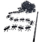 Large 1.5'' Black Carpenter Ant Toys (144 Pack) Plastic. Realistic Looking Ants. Prank, Props, Cake, Cupcake Decor And More! (14